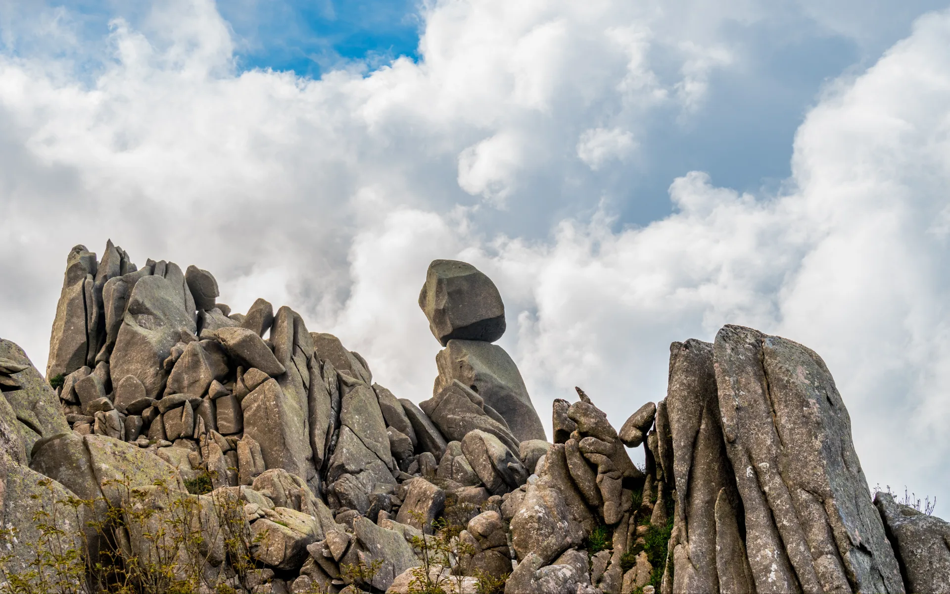 Omu di Cagna symbolic mountain in southern Corsica