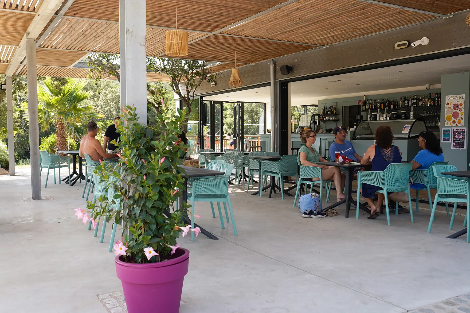bar camping le damier
