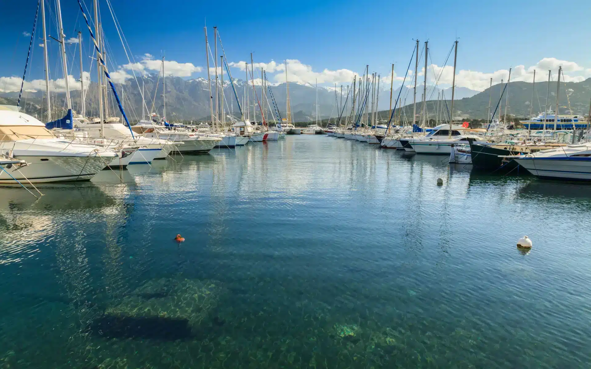 boats Corsica port