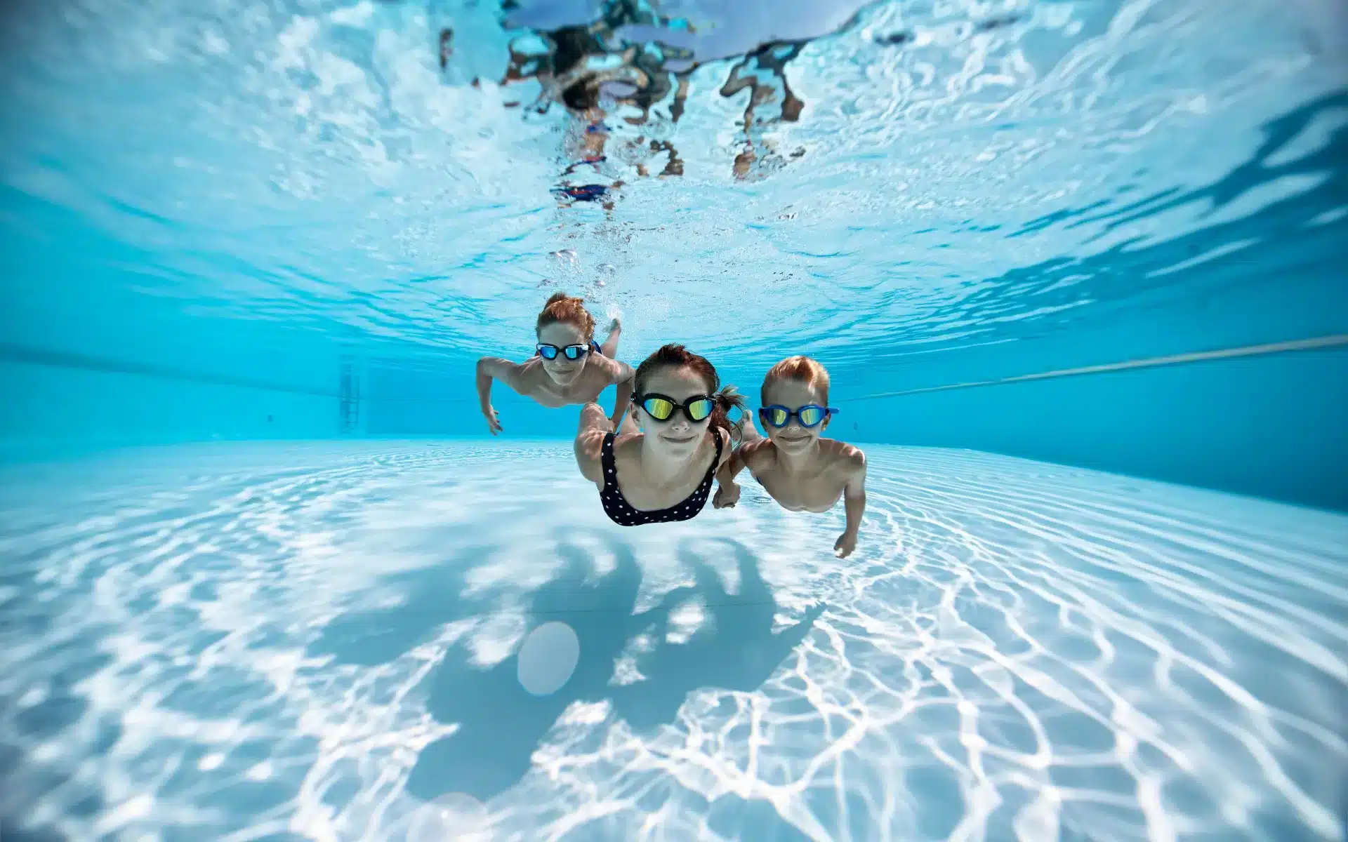 piscina subacquea per bambini